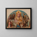 The Last Judgment - Adolphe Roger — framed artwork on a wall