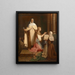A Take of Sail - Adolphe Roger — framed artwork on a wall