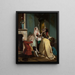 Business Painting - Adolphe Stache — framed artwork on a wall