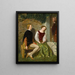 Slenders courtise Ann Page - Adolphus M. Madot — framed artwork on a wall