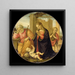 Adoration of the Child Jesus - Meester Allegro — framed artwork on a wall
