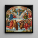 Adoration of the Trinity - Albrecht Dürer — framed artwork on a wall