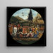 Adoration of the Magi - Domenico Veneziano — framed artwork on a wall