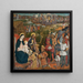 Adoration of the Magi - Guidoccio Cozzarelli — framed artwork on a wall