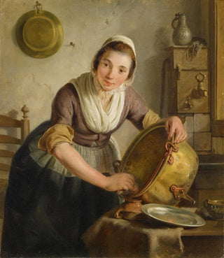 Cleaning for boiler - Adriaan de Lelie — artwork view