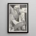 Your youth renews itself like that of the eagle - Adriaan van't Hoff — framed artwork on a wall