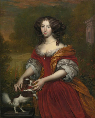 Portrait of a Lady - Adriaen Backer — artwork view