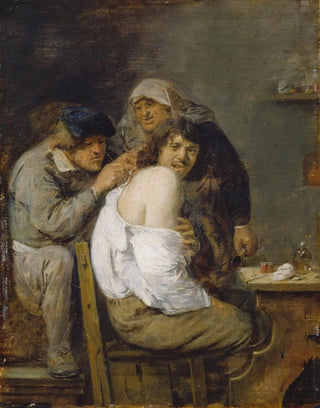 L'opération du dos - Adriaen Brouwer — artwork view