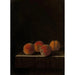 Quatre abricots sur un socle en pierre - Adriaen Coorte — artwork view