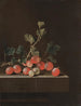 Gooseberries on a table - Adriaen Coorte — artwork view