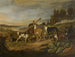 Hunting Dogs in the Landscape - Adriaen Cornelisz Beeldemaker — artwork view
