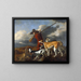 The Hunter - Adriaen Cornelisz Beeldemaker — framed artwork on a wall