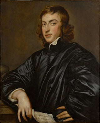 Portrait of a gentleman - Adriaen Hanneman — artwork view