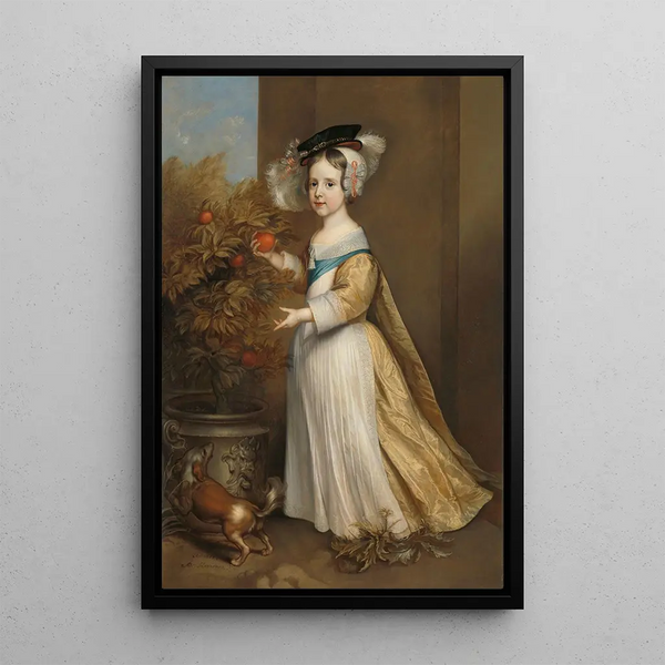 Reproduction of the painting Guillaume III 1650-1702 Prince of Orange child - Adriaen Hanneman