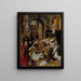 La messe de saint Grégoire le Grand - Adriaen Isenbrandt — framed artwork on a wall