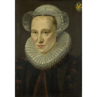 Reproduction of the painting Portrait of Grietje Pietersdr Codde - Adriaen Thomasz Key