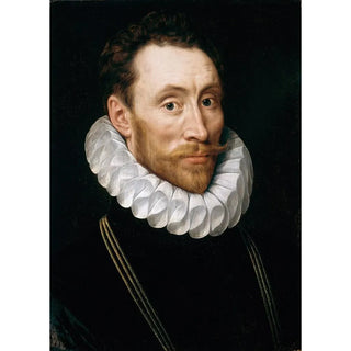 Reproduction of the painting Portrait of a 31-year-old man - Adriaen Thomasz Key