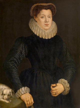 Portrait of a Woman - Adriaen Thomasz Key — artwork view
