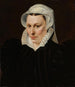 Portrait of Magdalena Plantin - Adriaen Thomasz Key — artwork view