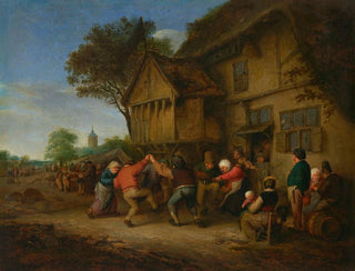 Une kermesse - Adriaen van Ostade — artwork view