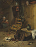 a kitchen interior with a mother and her child - Adriaen van Ostade — artwork view