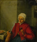 A woman holding a jug and a cup - Adriaen van Ostade — artwork view