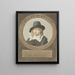 Portrait Painting of Isaac van Ostade - Adriaen van Ostade — framed artwork on a wall