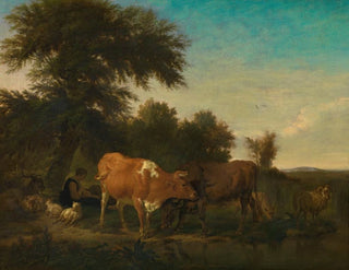 Landscape - Adriaen van de Velde — artwork view