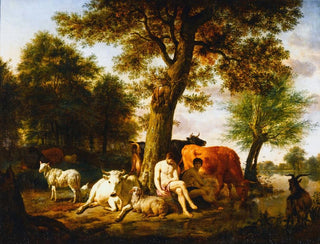 Mercury, Argus and Io - Adriaen van de Velde — artwork view