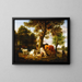 Mercury, Argus and Io - Adriaen van de Velde — framed artwork on a wall