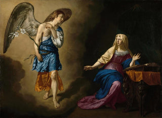 The Annunciation to the Virgin - Adriaen van de Velde — artwork view