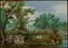 Joyful Company in a Cradle - Adriaen van de Venne — artwork view