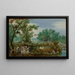 Joyful Company in a Cradle - Adriaen van de Venne — framed artwork on a wall