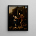 The Flight into Egypt - Adriaen van der Werff — framed artwork on a wall