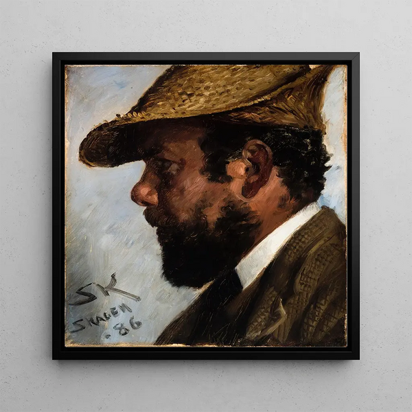 Adrian Stokes - Peder Severin Krøyer — framed artwork on a wall