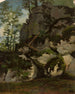 Landscape with Rocks from the Mzurw Area - Adrian Głębocki — artwork view