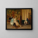 The portrait painter - Adriano Cecchi — framed artwork on a wall