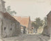 View of a alley in Harderwijk - Adrianus Eversen — artwork view