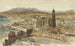 View of Malaga from the North - Adrien Dauzats — artwork view