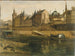 La Conciergerie during the reconstruction work of the courthouse - Adrien Dauzats — artwork view