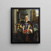 Aller au marché - Adrien Joseph Verhoeven Ball — framed artwork on a wall
