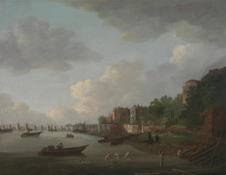 An imaginary view of Westminster Bridge - Adrien Leprieur — artwork view