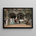 Les Noces d'argent - Adrien Moreau — framed artwork on a wall