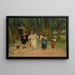 The fortune-teller - Adrien Moreau — framed artwork on a wall