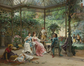 Les invités attentifs - Adrien de Boucherville — artwork view