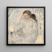 Adrienne - Gustave Van de Woestijne — framed artwork on a wall