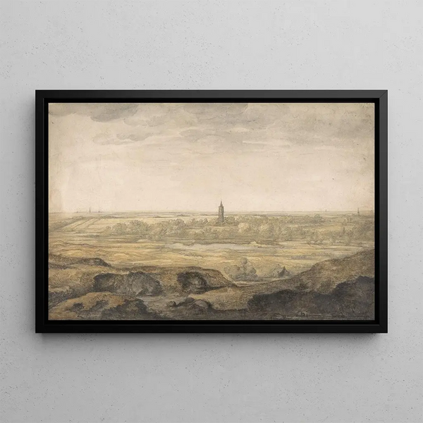 Landscape Painting - Aelbert Cuyp — framed artwork on a wall