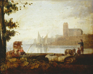 View of the Meuse - Aelbert Cuyp — artwork view