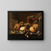 Still life vanity - Aelbert Jansz van der Schoor — framed artwork on a wall
