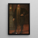 Portrait painting of Pieter Dircksz dit Longue Barbe, member of the Orphans' Chamber council in Edam - Aert Pietersz — framed artwork on a wall